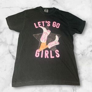 Western Graphic “Lets Go Girls” Tee